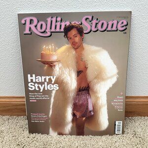 Harry Styles Rolling Stone Magazine 2022 UK Cover